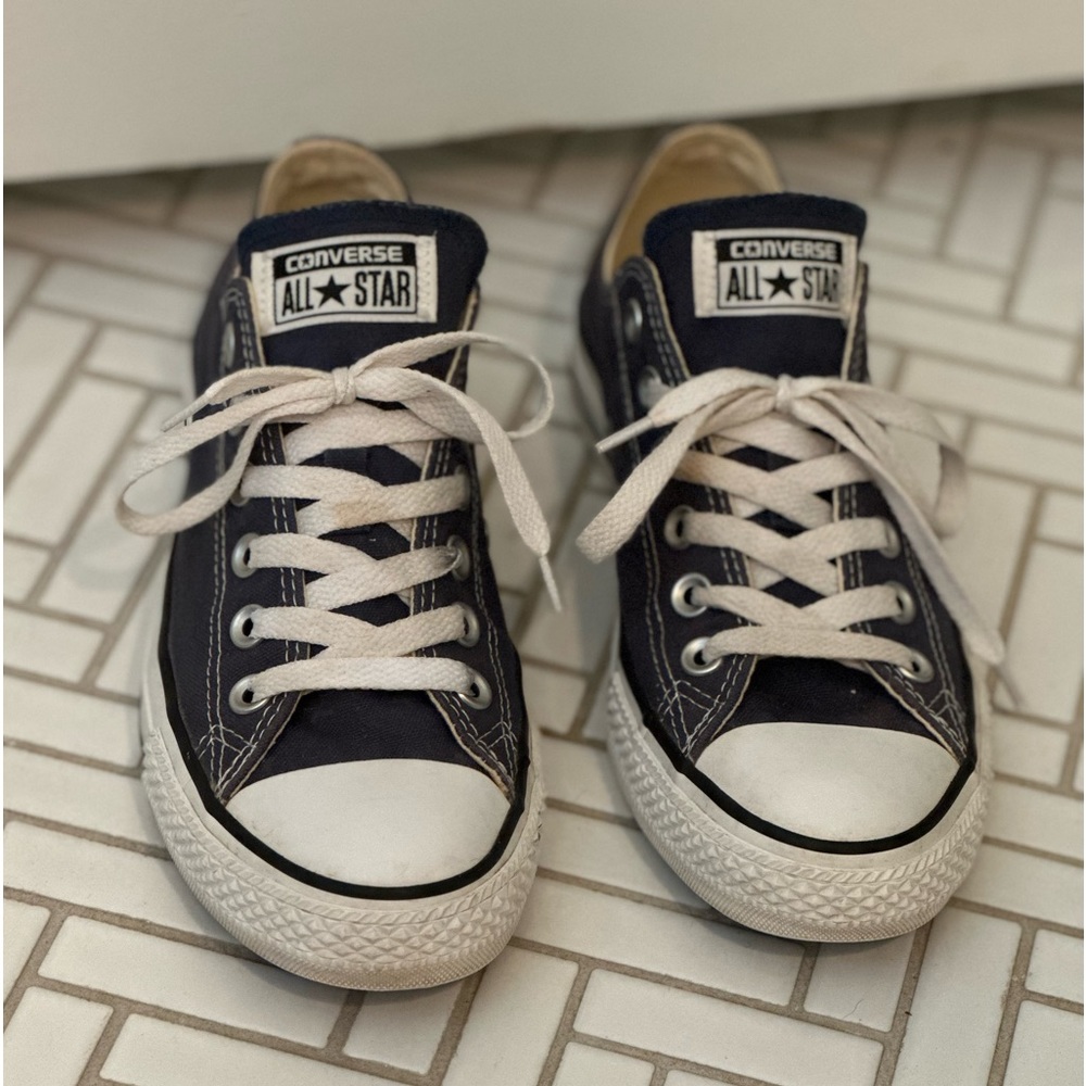 EUC Converse All Star ⭐️ Navy 8 - Picture 4 of 6